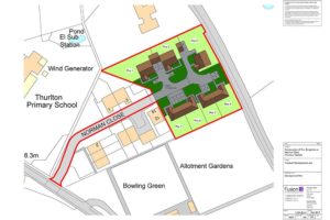 Development plan for new build development of 7 bungalows, Norfolk